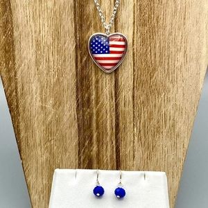 Flag Necklace Set